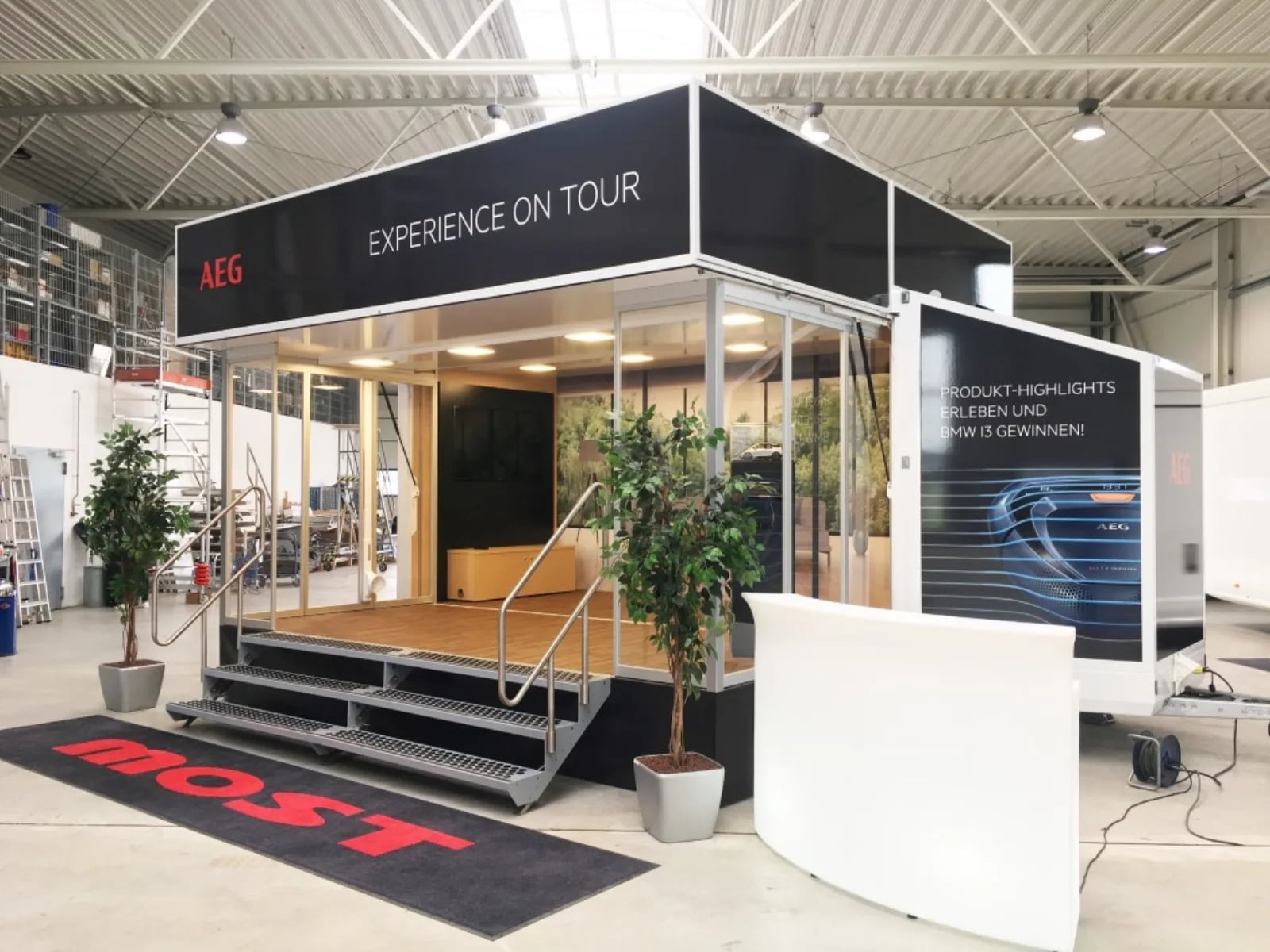 AEG Experience Tour in the CUBE.expo
