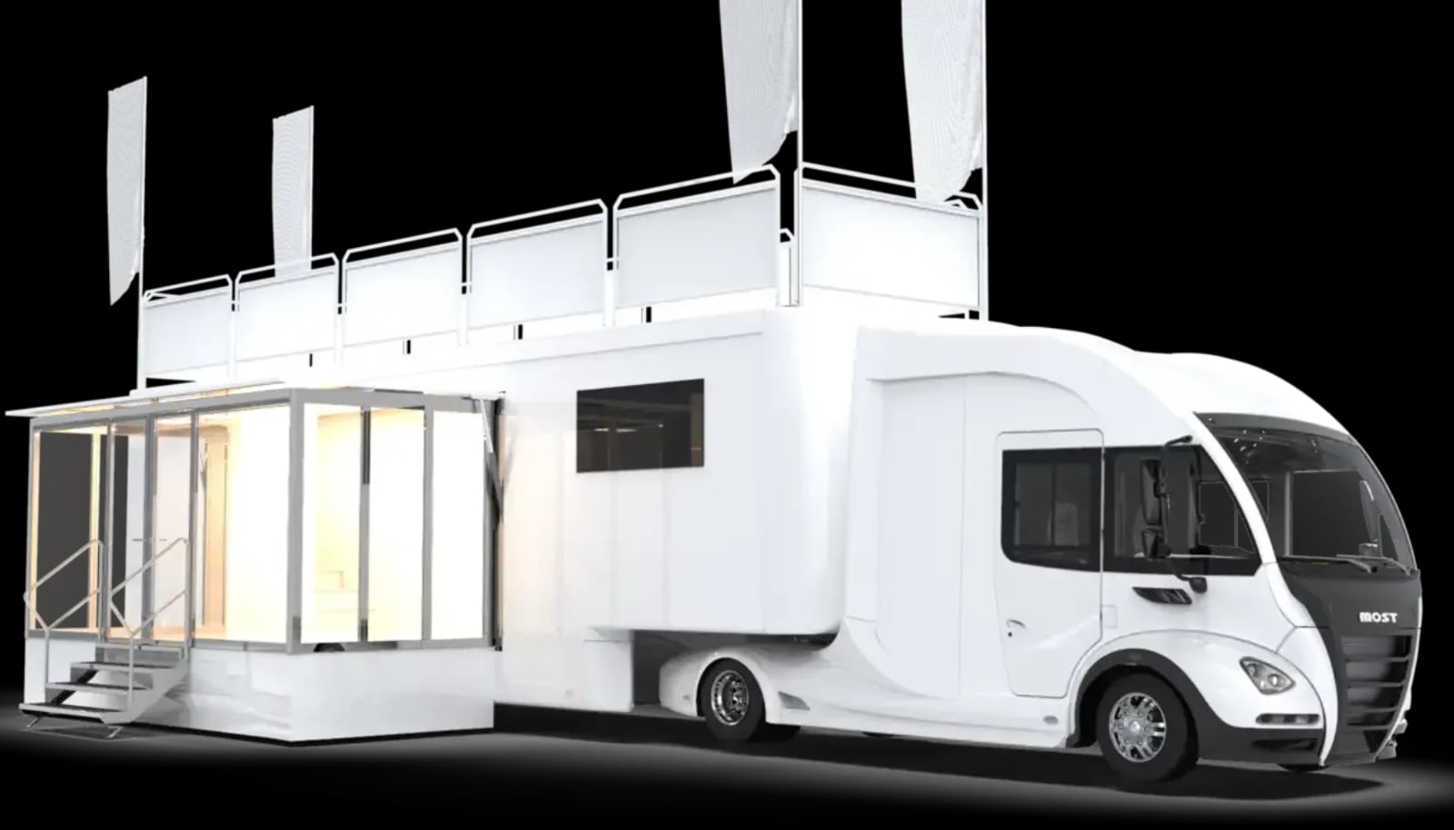 FUTURIA, design truck as a lightweight semi-trailer