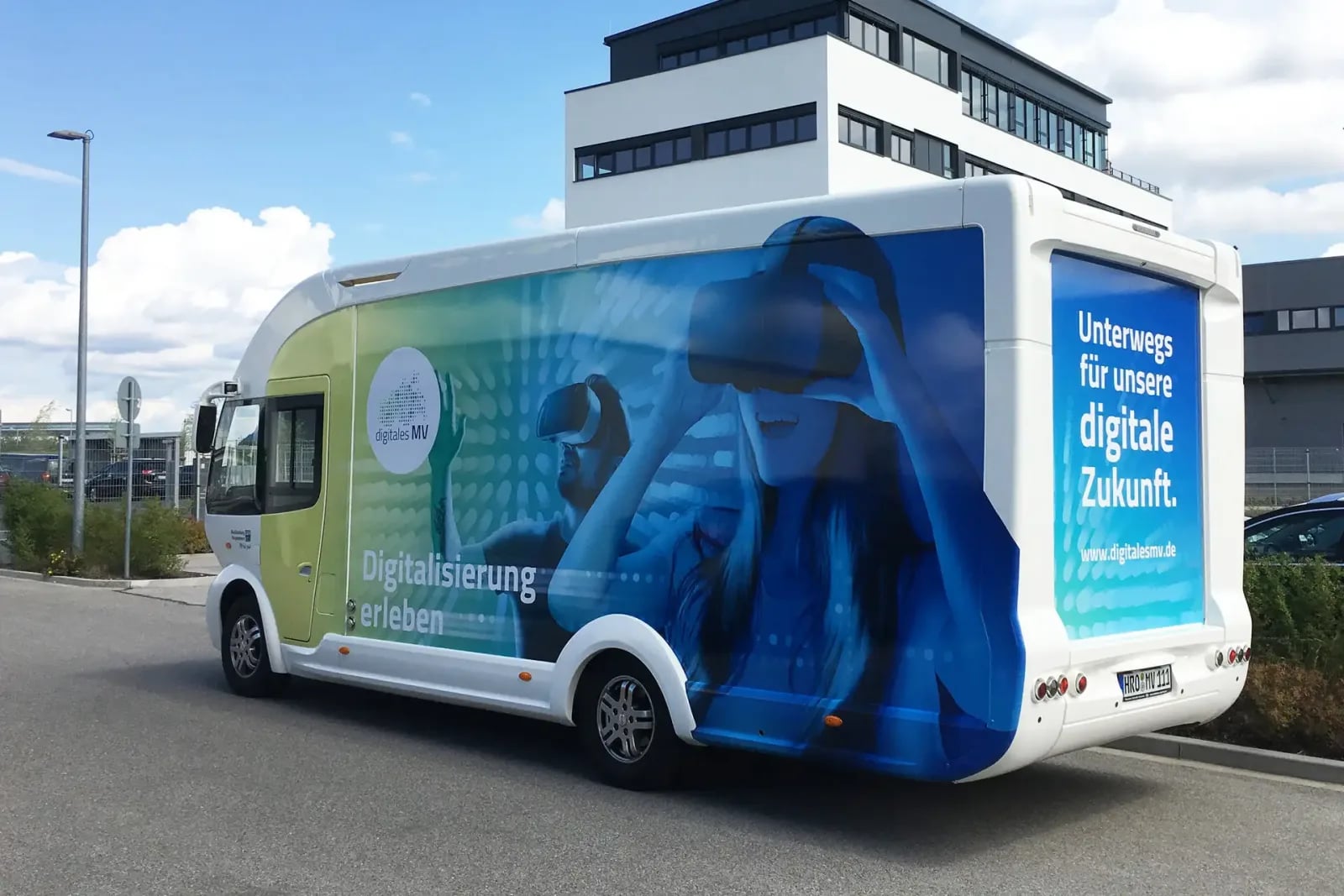 Digitalisierung in Mecklenburg-Vorpommern, Experience future technology in the DigiMobil