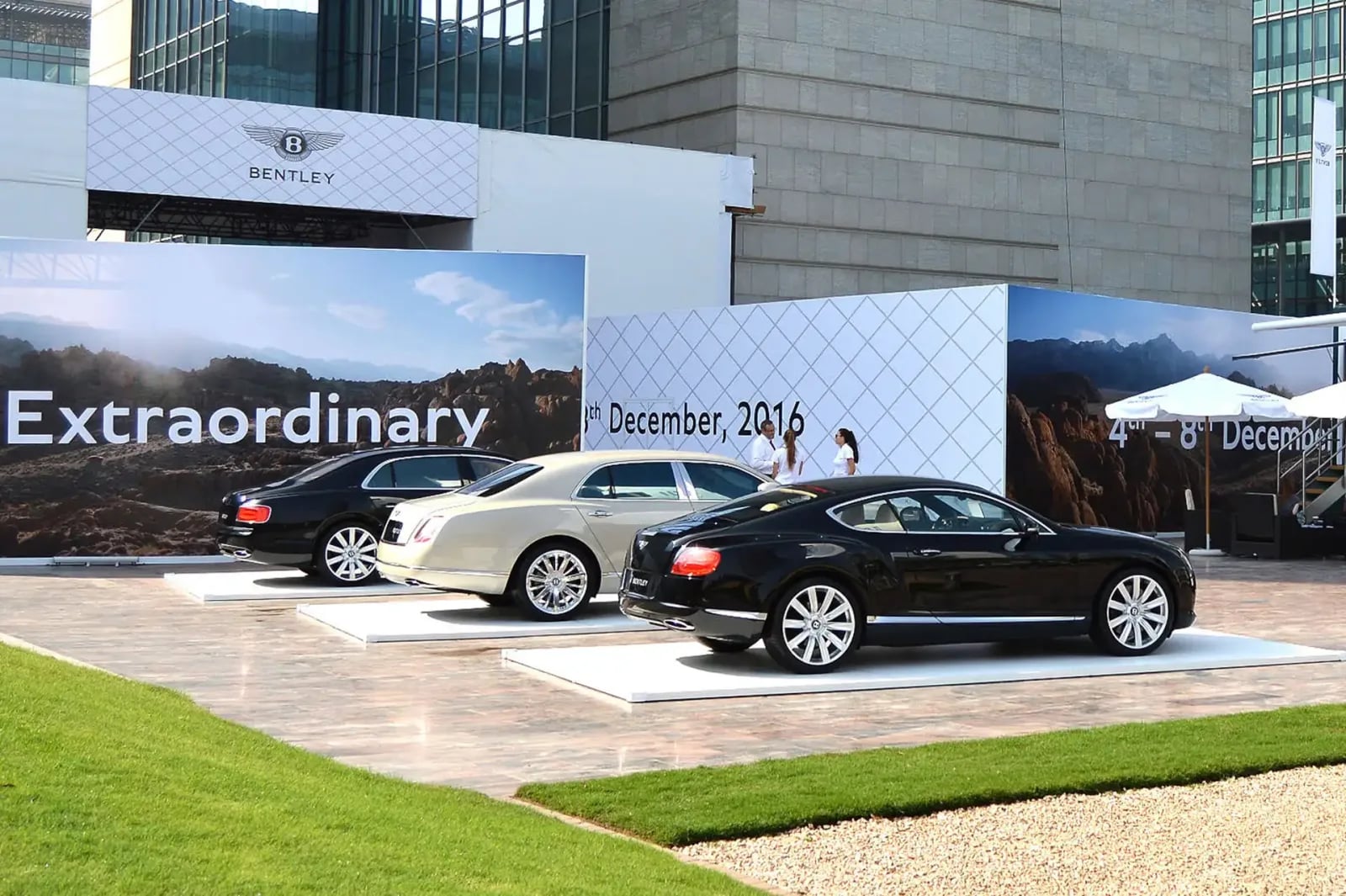 BENTLEY, Bentley delights with the "Be Extraordinary" tour